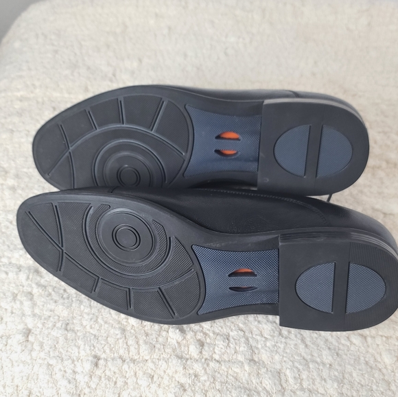 Van Heusen Riley oxford black shoe - Picture 5 of 7